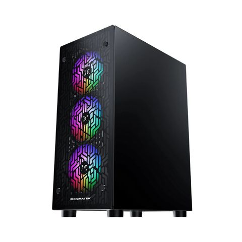  Thùng máy tính | Case Gaming Xigmatek NYA 3F EN49523 (Đen) 