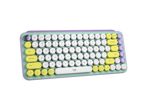  Bàn phím cơ Logitech POP Keys (Không dây - Kết nối USB, Bluetooth) 