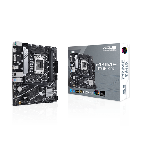  Mainboard Asus PRIME B760M-K D4 (Chipset B760) 