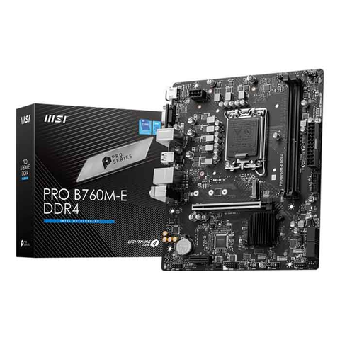  Mainboard MSI PRO B760M-E (Chipset B760) 