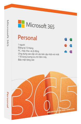  Phần mềm Microsoft 365 Personal QQ2-00003 (AllLng Sub PKLic 1YR Online APAC EM C2R NR) 