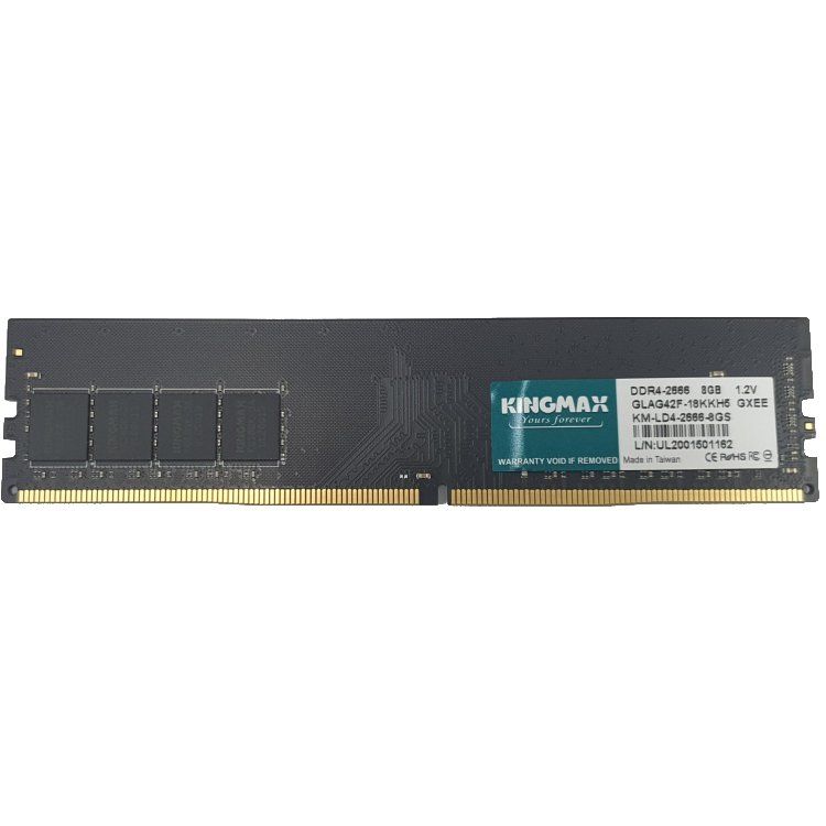  Ram Desktop/PC KINGMAX DDR4 2666MHz 8GB (Đen) 