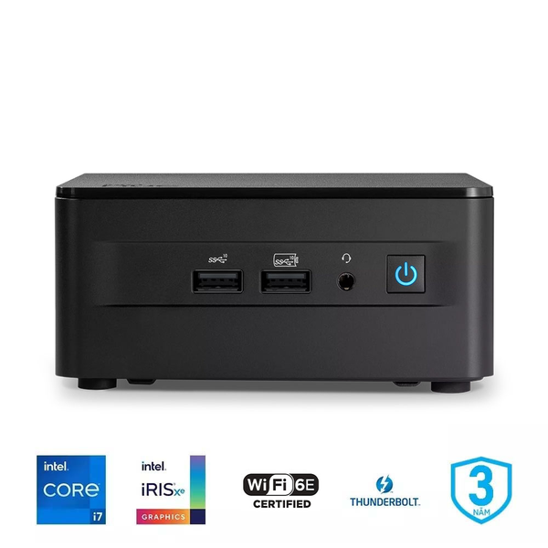  Máy Tính Để Bàn PC ASUS NUC 13 Pro Arena Canyon i7-1360P RNUC13ANHI70000 