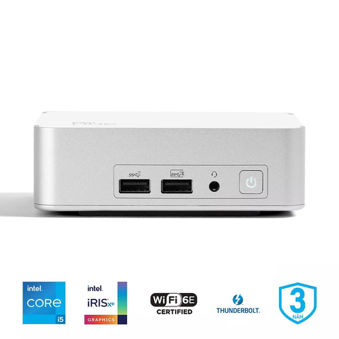  Máy Tính Để Bàn PC ASUS NUC 13 Pro Desk Edition Arena Canyon i5-1340P RNUC13VYKI50006 (i5-1340P) 