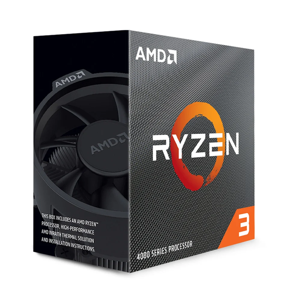  CPU AMD Ryzen 3 4100 (Boost tối đa 4.0GHz, 4 nhân 8 luồng, 4MB) - Socket AMD AM4 