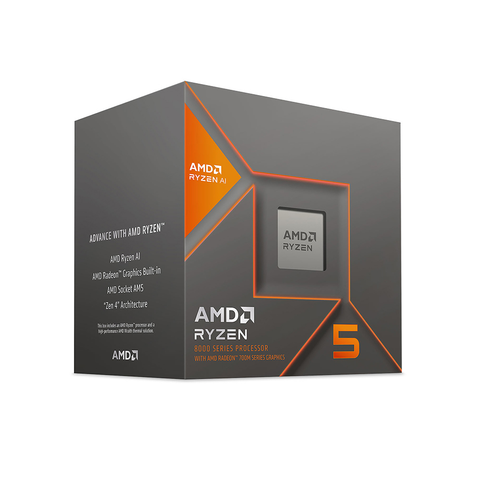  CPU AMD Ryzen 5 8600G (Boost tối đa 5.1GHz, 6 nhân 12 luồng, 22MB) - Socket AMD AM5 