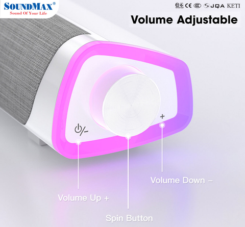  Loa vi tính SoundMax SB-201 (2.0) 