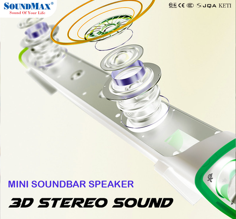  Loa vi tính SoundMax SB-201 (2.0) 
