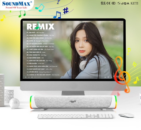  Loa vi tính SoundMax SB-201 (2.0) 