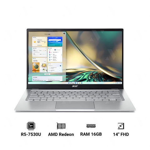  Laptop ACER Acer Swift Go SFG14-41-R19Z NX.KG3SV.001 R5-7530U| 16GB| 512GB| 14