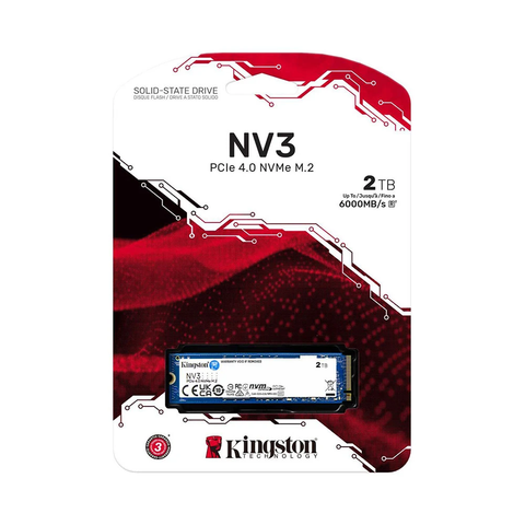 Ổ cứng SSD Kingston 2TB SNV3S SNV3S/2000G ( NV3 M.2 2280 PCIe Gen 4.0 NVMe ) 