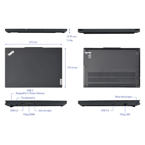  Laptop Lenovo ThinkPad E14 Gen 6 21M7004KVN Ultra 5-125U| 16GB| 1TB| OB| 14