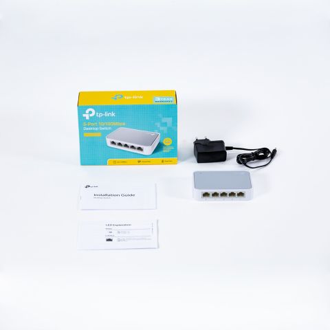  Thiết bị mạng Switch TP-LINK TL-SF1005D (5 Cổng) 