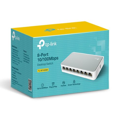  Thiết bị mạng Switch TP-LINK TL-SF1008D (8 Cổng) 