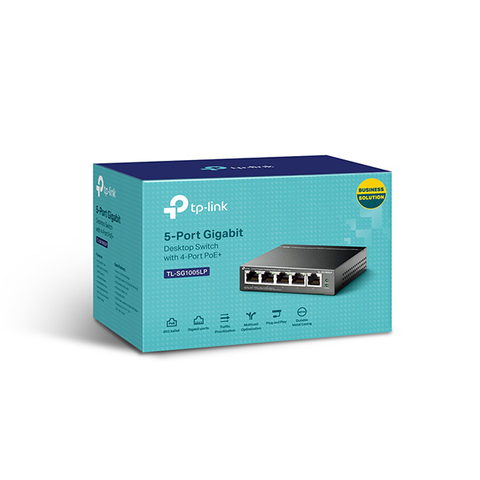  Thiết bị mạng TP-LINK Switch TL-SG1005LP (5 Cổng) 