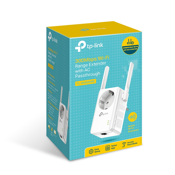  Thiết bị mạng Bộ Mở Rộng Sóng Wifi TP-LINK TL-WA860RE Chuẩn N 