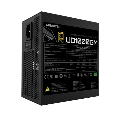  Nguồn máy tính Gigabyte UD1000GM 80 Plus Gold - Full Modular GP-UD1000GM (1000W) 