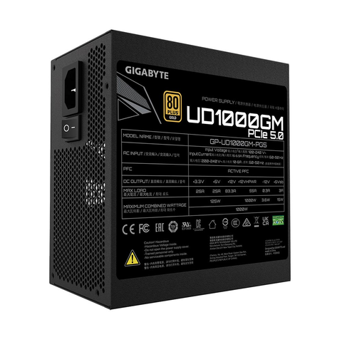  Nguồn máy tính Gigabyte UD1000GM PG5 80 Plus Gold - Full Modular GP-UD1000GM PG5 (1000W) 