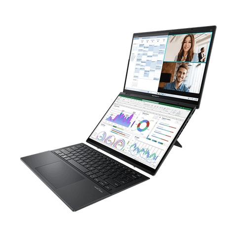  Laptop ASUS ZenBook Duo OLED UX8406MA-PZ307W Ultra 7 155H| 16GB| 512GB| OB| 2x 14