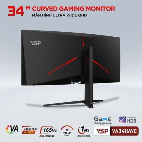  Màn hình máy tính LCD VSP Cong VA3416WC 34