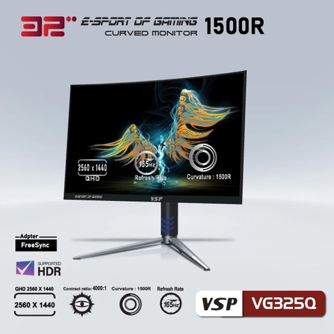  Màn hình máy tính LCD VSP Cong VG325Q 31.5