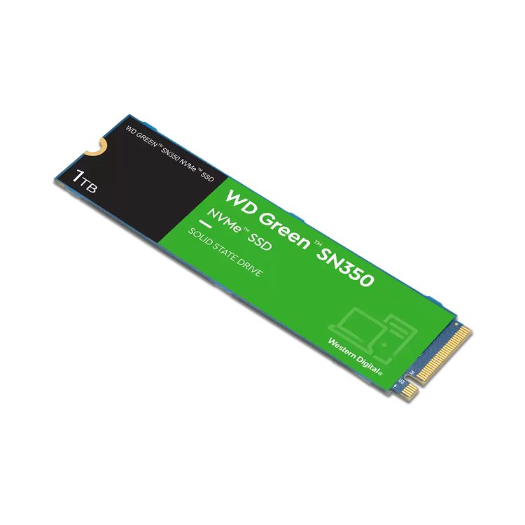  Ổ cứng SSD Western Digital GREEN 1TB WDS100T3G0C (SN350 PCIe Gen3 x4 NVMe M.2) 