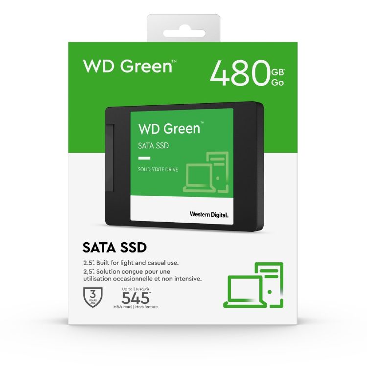  Ổ cứng SSD Western Digital GREEN 480GB WDS480G3G0A (2.5