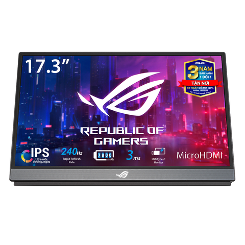  Màn hình máy tính Di Động ROG Strix LCD ASUS XG17AHPE 17.3