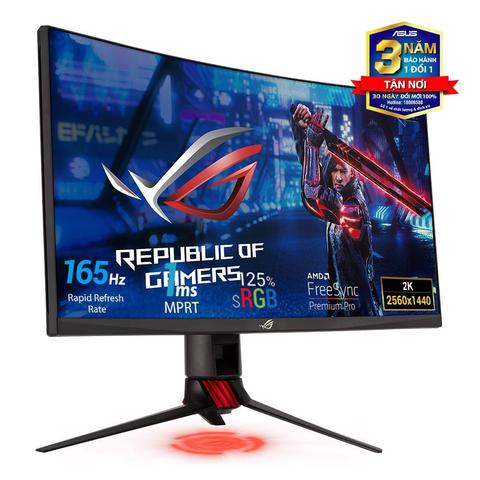  Màn hình máy tính Cong ROG Strix Gaming LCD ASUS XG27WQ 27