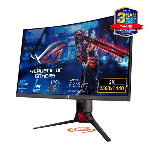  Màn hình máy tính Cong ROG Strix Gaming LCD ASUS XG27WQ 27