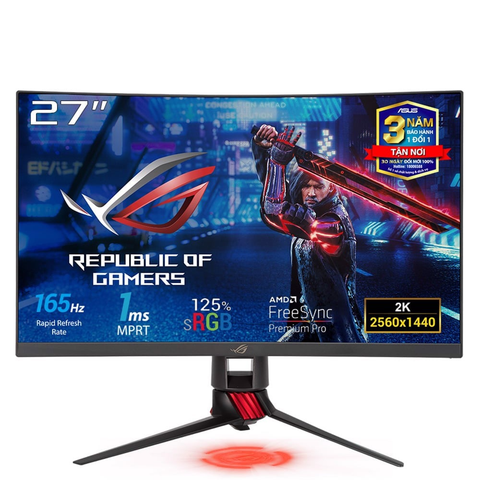  Màn hình máy tính Cong ROG Strix Gaming LCD ASUS XG27WQ 27