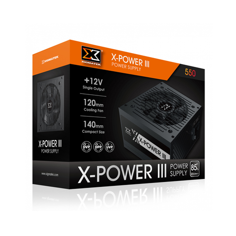  Nguồn máy tính Xigmatek X-POWER III 550 EN45983 ( 500W ) 