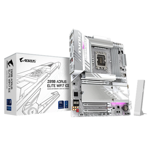  Mainboard Gigabyte Z890 AORUS ELITE WIFI7 ICE (Chipset Z890) 