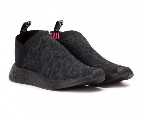  CQ2373 - adidas NMD CS2 Triple Black Shock Pink 