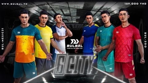  Quần áo đá bóng BULBAL 6CITY 