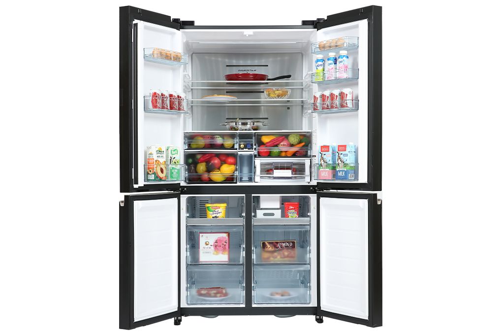 Tủ lạnh Hitachi Inverter 569 lít R-WB640VGV0 GBK