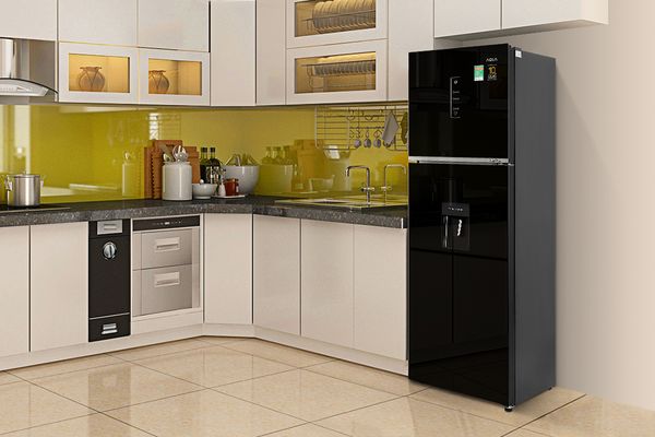 Tủ lạnh Aqua Inverter 347 lít AQR-T389FA(WGB)