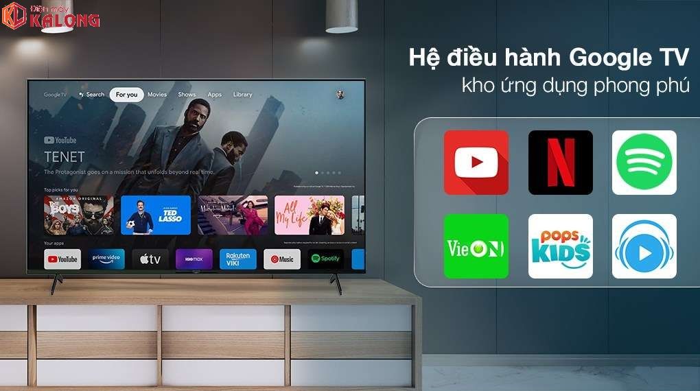 Google Tivi Sony 4K 65 inch KD-65X75K