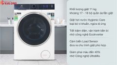 Máy giặt Electrolux 11 kg EWF1142Q7WB