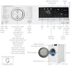 Máy giặt LG AI DD Inverter 10 kg FV1410S4W1