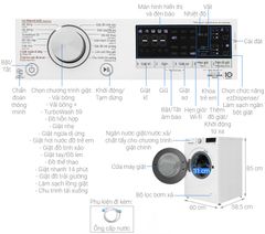 Máy giặt LG Inverter 11 kg FV1411S4WA