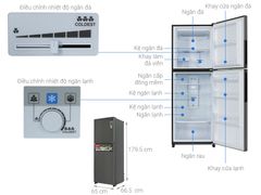 Tủ lạnh Sharp Inverter 360 lít SJ-XP382AE-DS