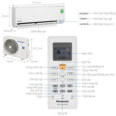 Máy lạnh Panasonic 1 HP CU/CS-N9WKH-8M