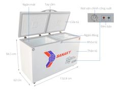 Tủ đông Sanaky Inverter 280 lít VH-4099W3