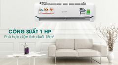 Điều hòa Sharp Inverter 9000 BTU AH-X9XEW