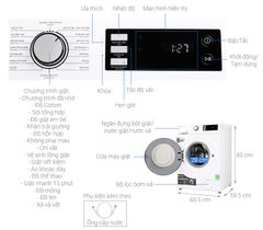 Máy giặt Toshiba Inverter 9.5 Kg TW-BK105S2V(WS)