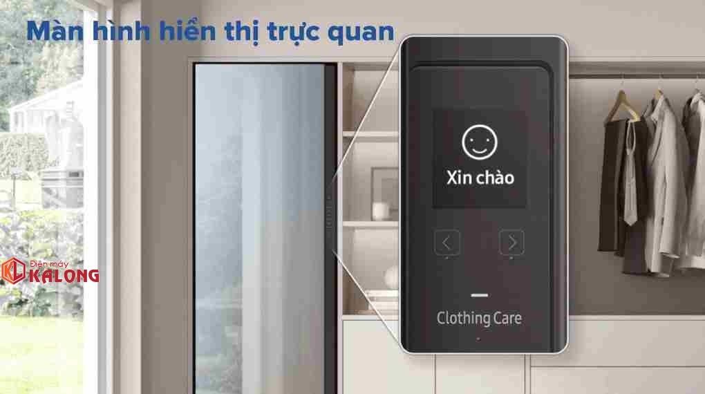 Tủ Chăm Sóc Quần Áo Thông Minh Samsung DF10A9500CG/SV