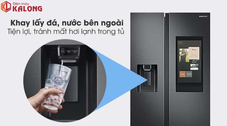 Tủ lạnh Family Hub Samsung Inverter 616 lít RS64T5F01B4/SV