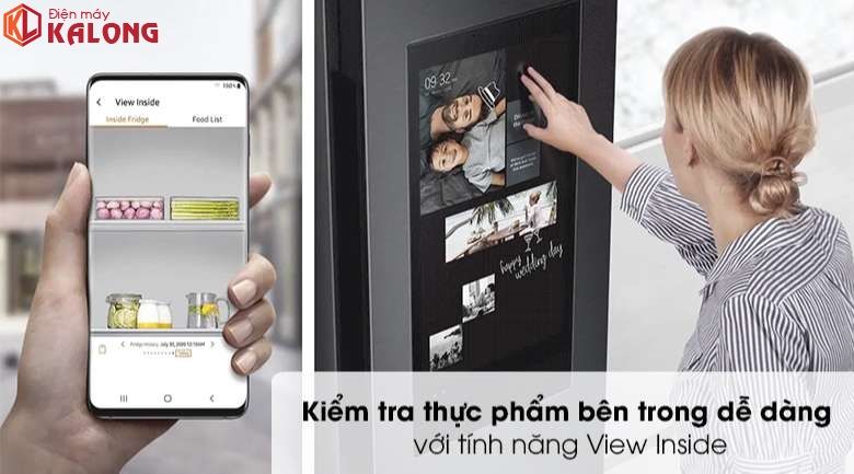 Tủ lạnh Family Hub Samsung Inverter 616 lít RS64T5F01B4/SV