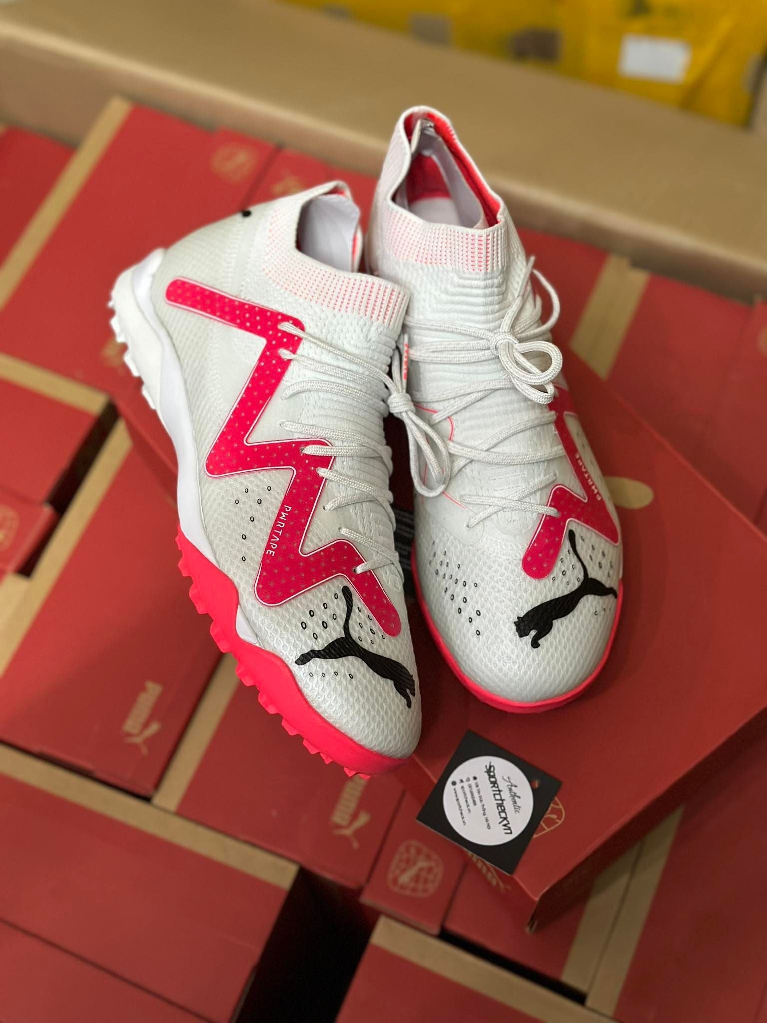 PUMA FUTURE ULTIMATE CAGE TF - 107364-01 - TRẮNG/ĐỎ – sportcheckvn